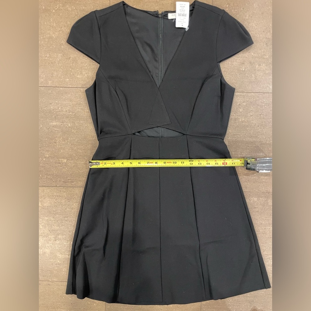 Halston Heritage Black Cutout Dress – Size 8 - Picture 11 of 11